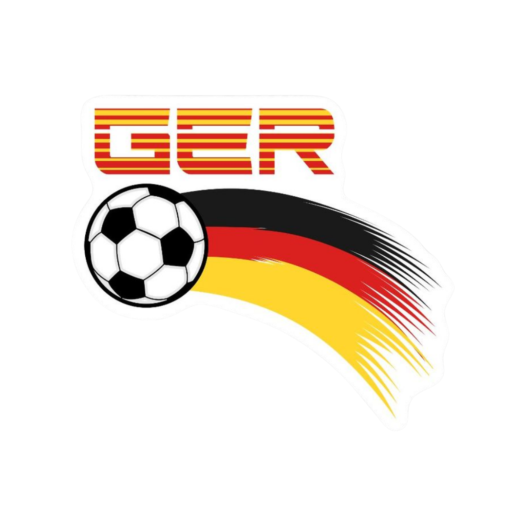 Aggressive Germany Football | Germany Football Sticker | Football Team
