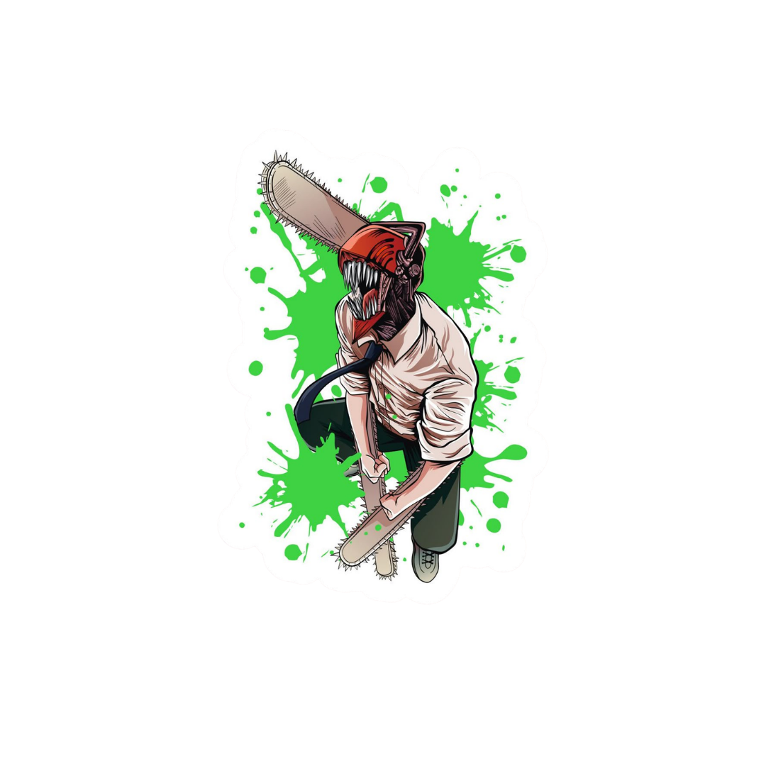 Chainsaw Man Anime Sticker