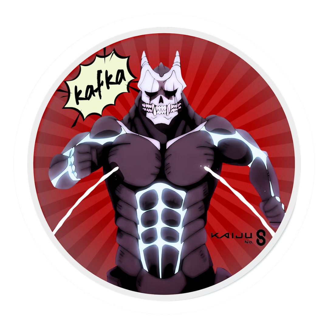 Kaiju No. 8 Sticker 10 | Action Anime Premium Sticker