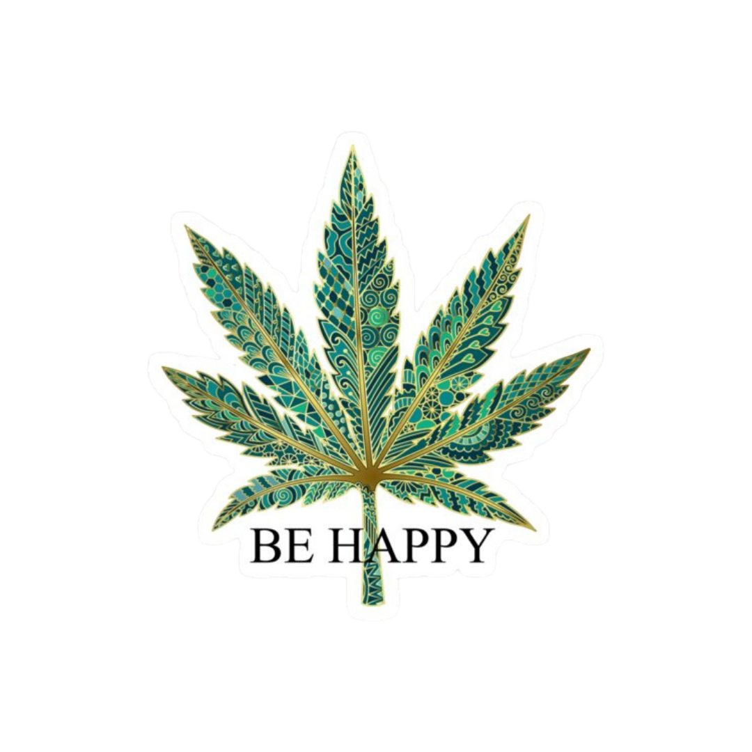 Be happy sticker