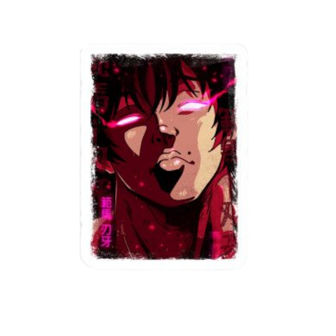 Baki The Grappler 7 | Premium Anime Sticker