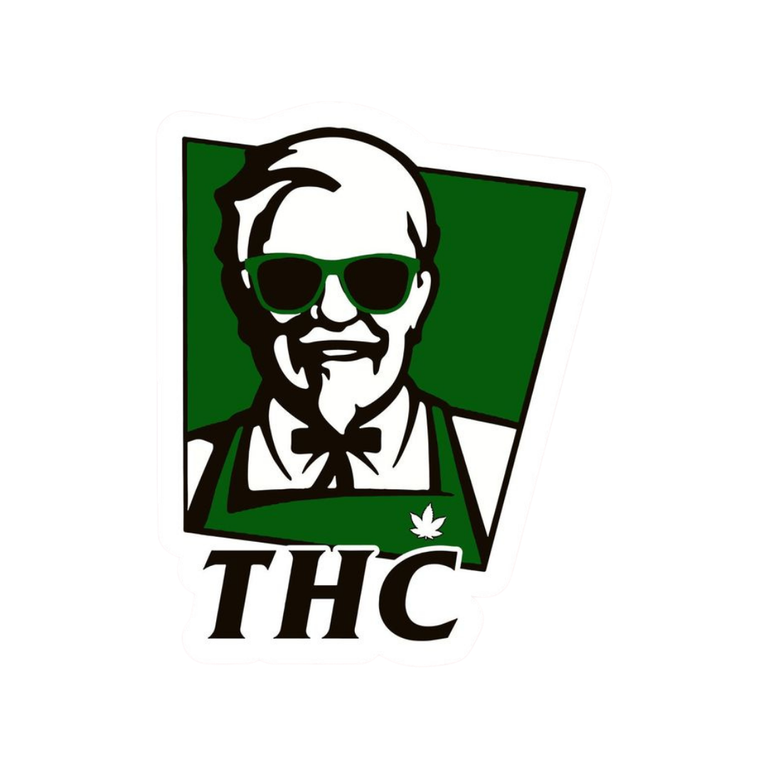 THC bucket sticker