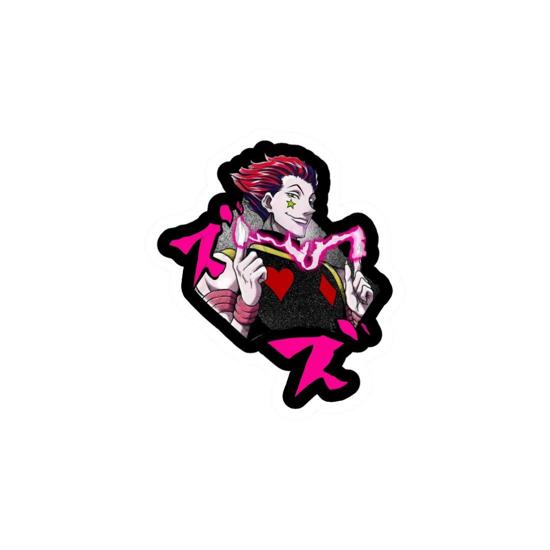 Hisoka Angry Hunter X Hunter Anime Sticker