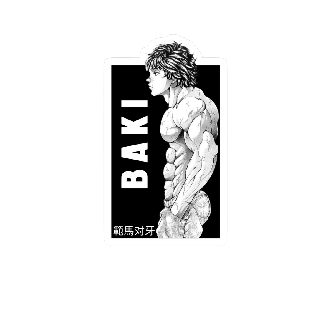 Baki The Grappler 10 | Premium Anime Sticker