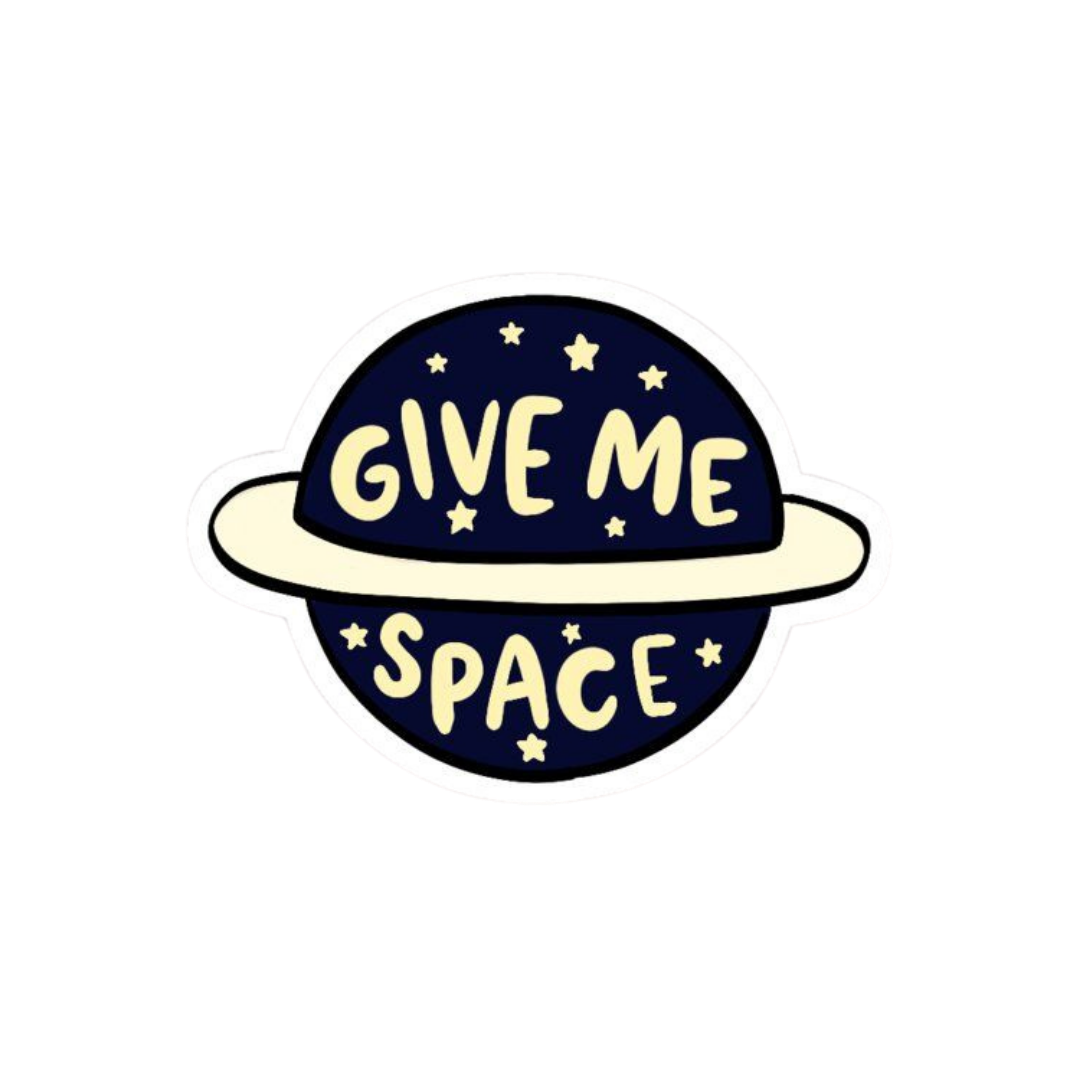 Give me space stickers