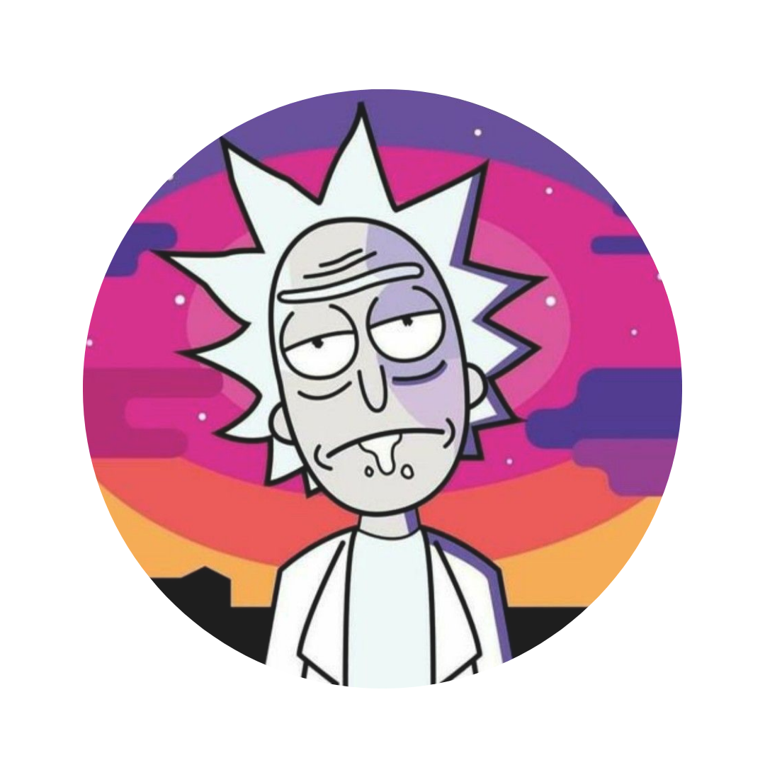 Rick Sanchez Tinplate Badge