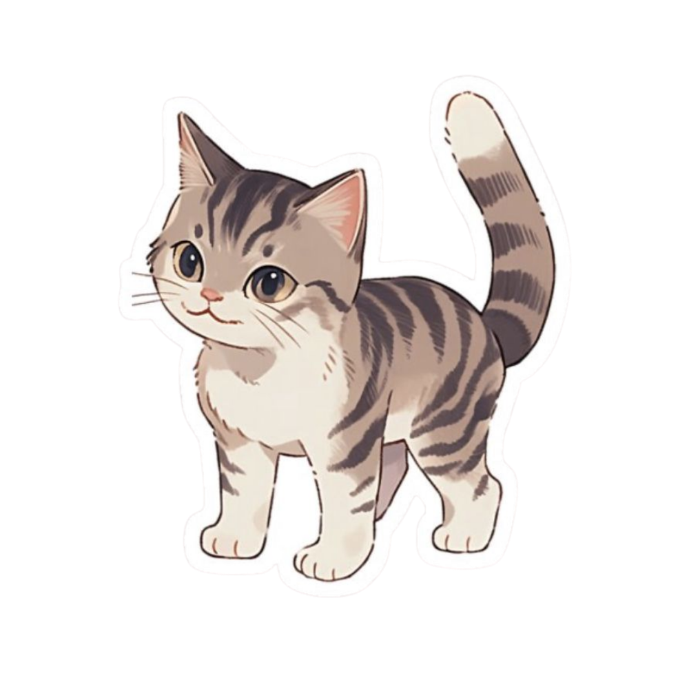 Cat 12 | Cat Premium Sticker | Cute Vibes πΊ