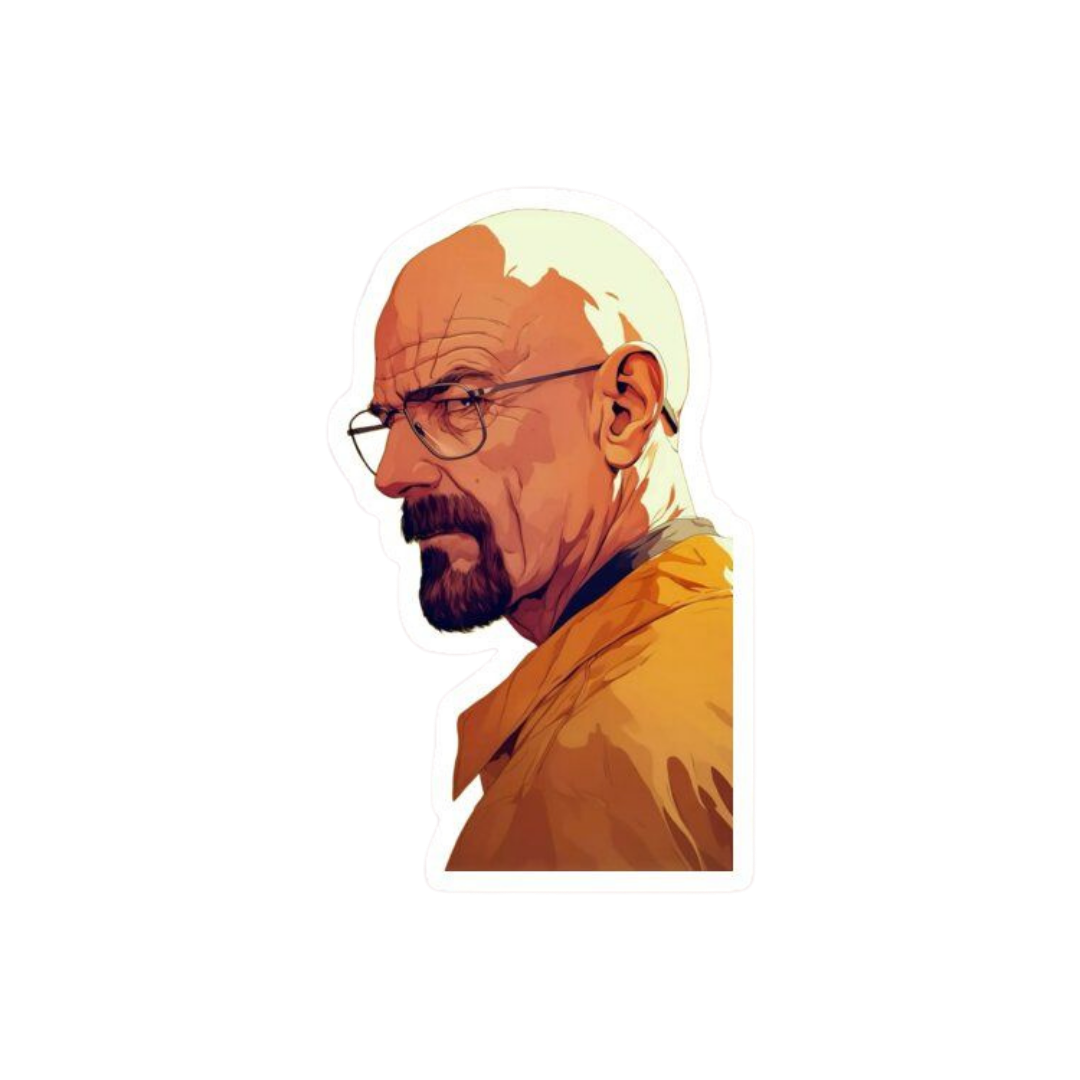 Walter White 2 Heisenberg Sticker