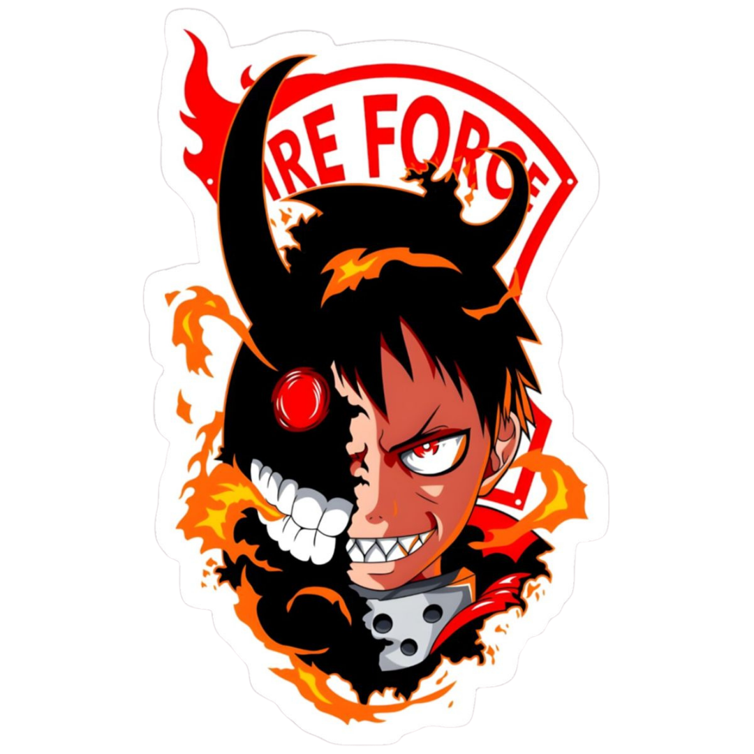 Fire Force Sticker 13 | Action Anime Premium Sticker