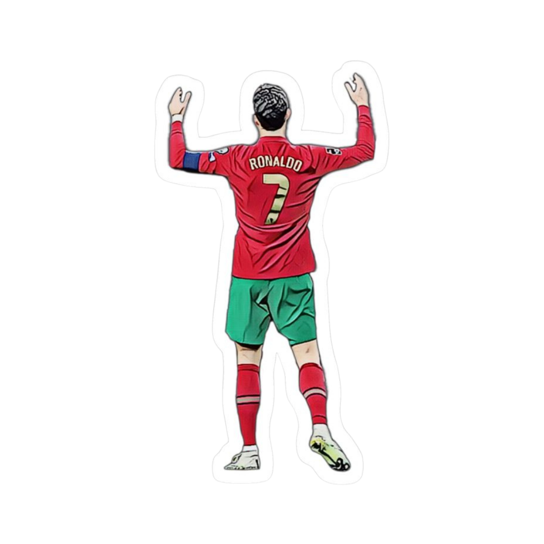 Cristiano Ronaldo | Portugal Football Sticker | Football Team
