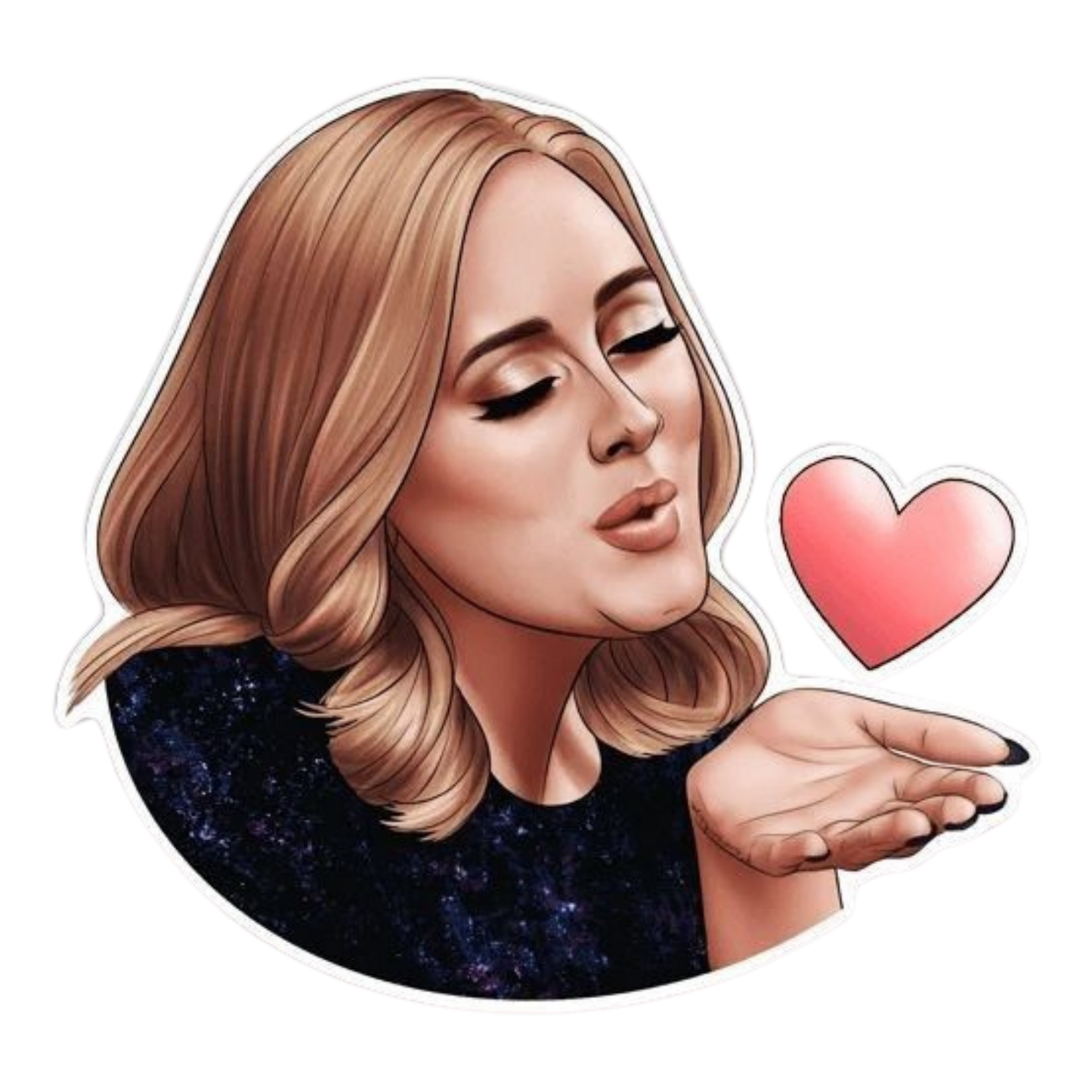 Aurora | Hollywood & Bollywood Celebrities Premium Sticker | Entertainment