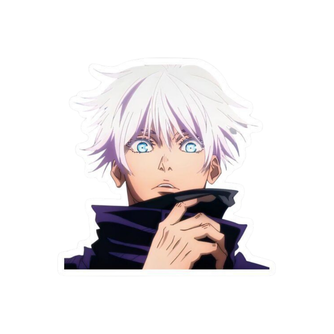 Satoru Gojo Angry Jujutsu Kaisen Anime stickers