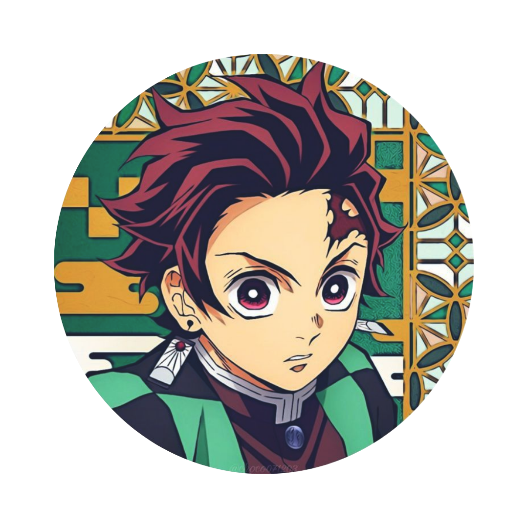 Tanjiro Kamado Tinplate Badge