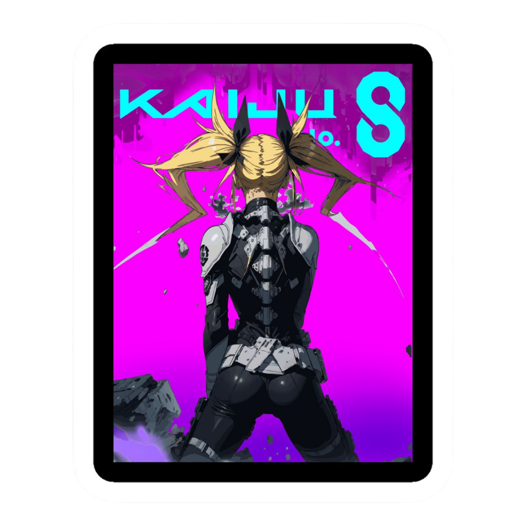 Kaiju No. 8 Sticker 14 | Action Anime Premium Sticker