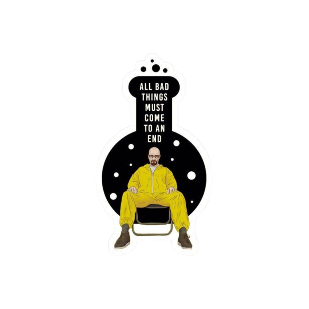 Walter White 3 Heisenberg Sticker