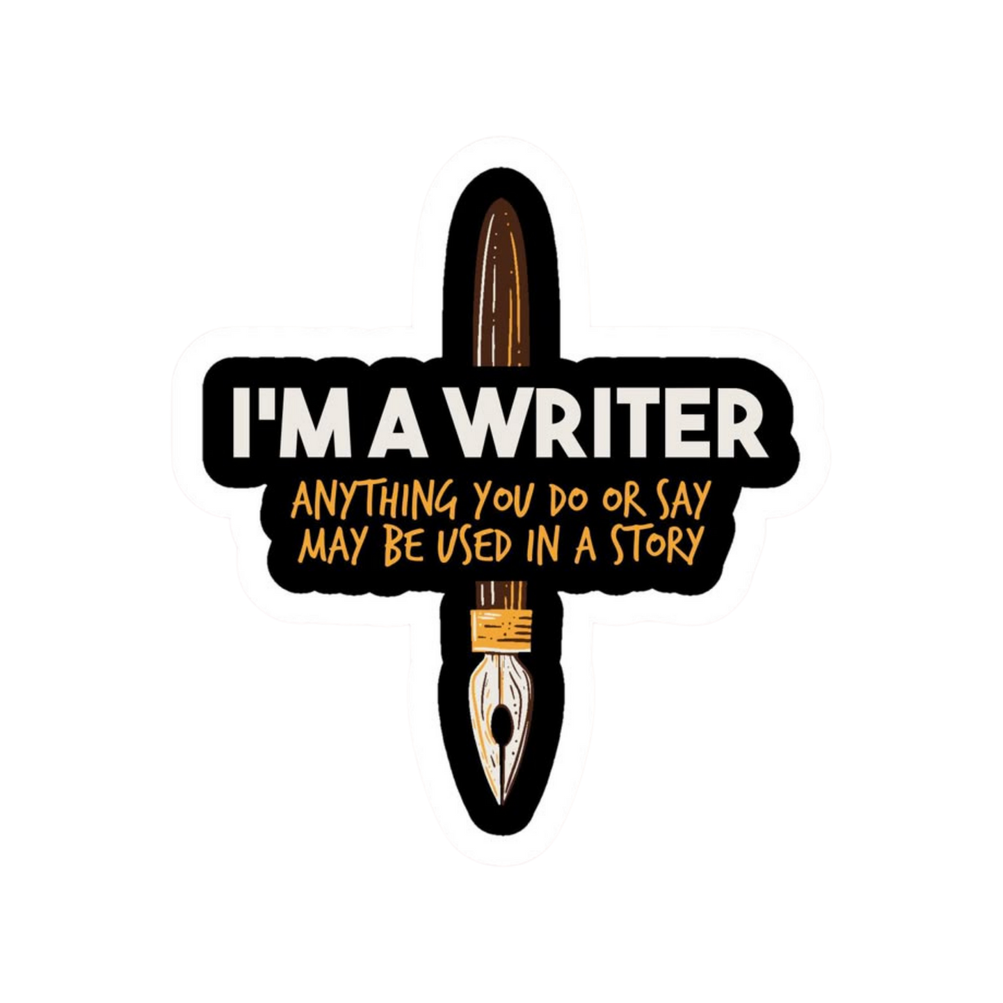 Writer 4 | Writer Premium Sticker | Profession Sticker