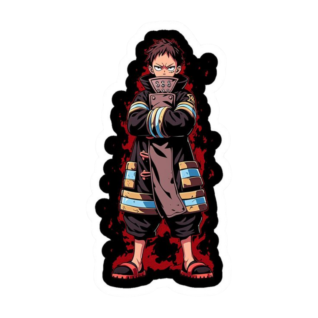Fire Force Sticker 14 | Action Anime Premium Sticker