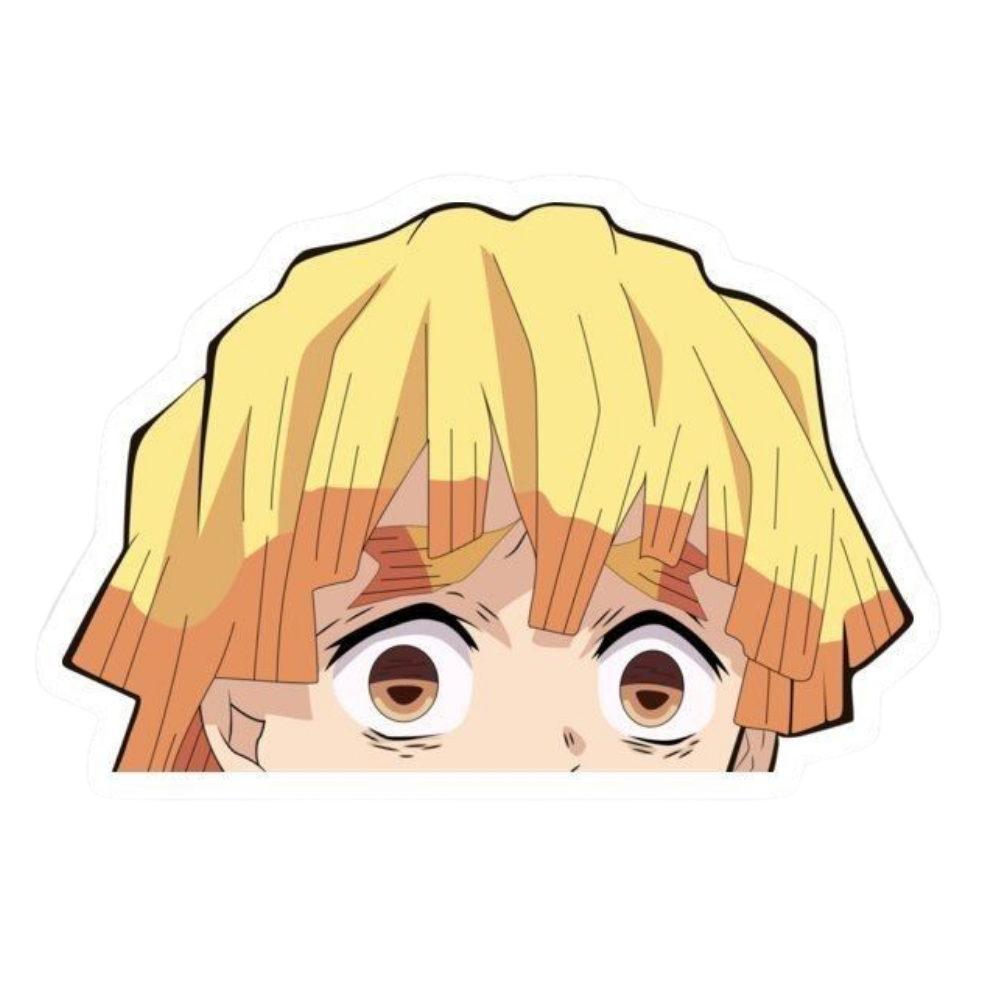 Zenitsu Agatsuma 14 | Premium Anime Sticker | Demon Slayer Edition