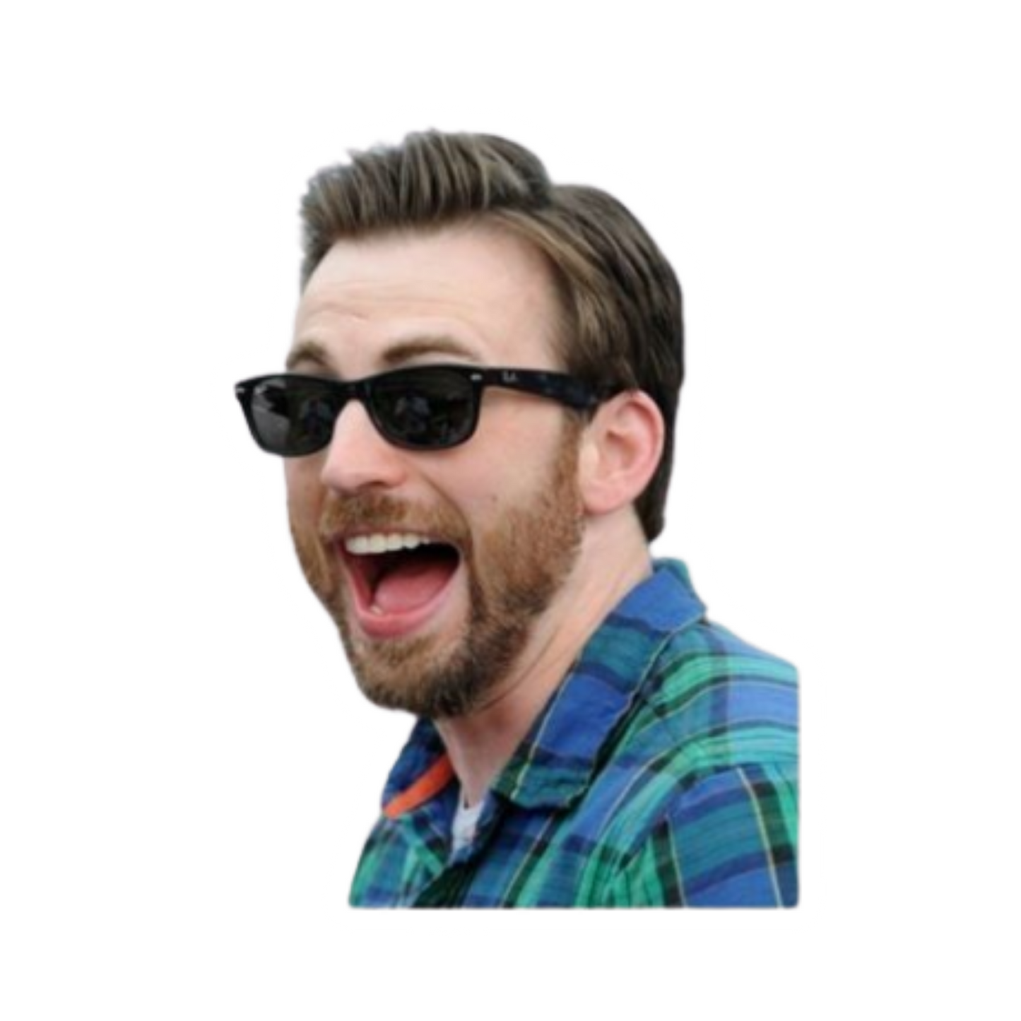 Chris Evans | Hollywood & Bollywood Celebrities Premium Sticker | Entertainment