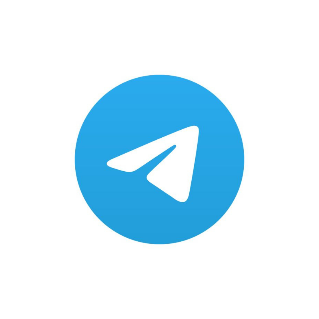 Telegram | Social Media Logo Premium Sticker | Social Media