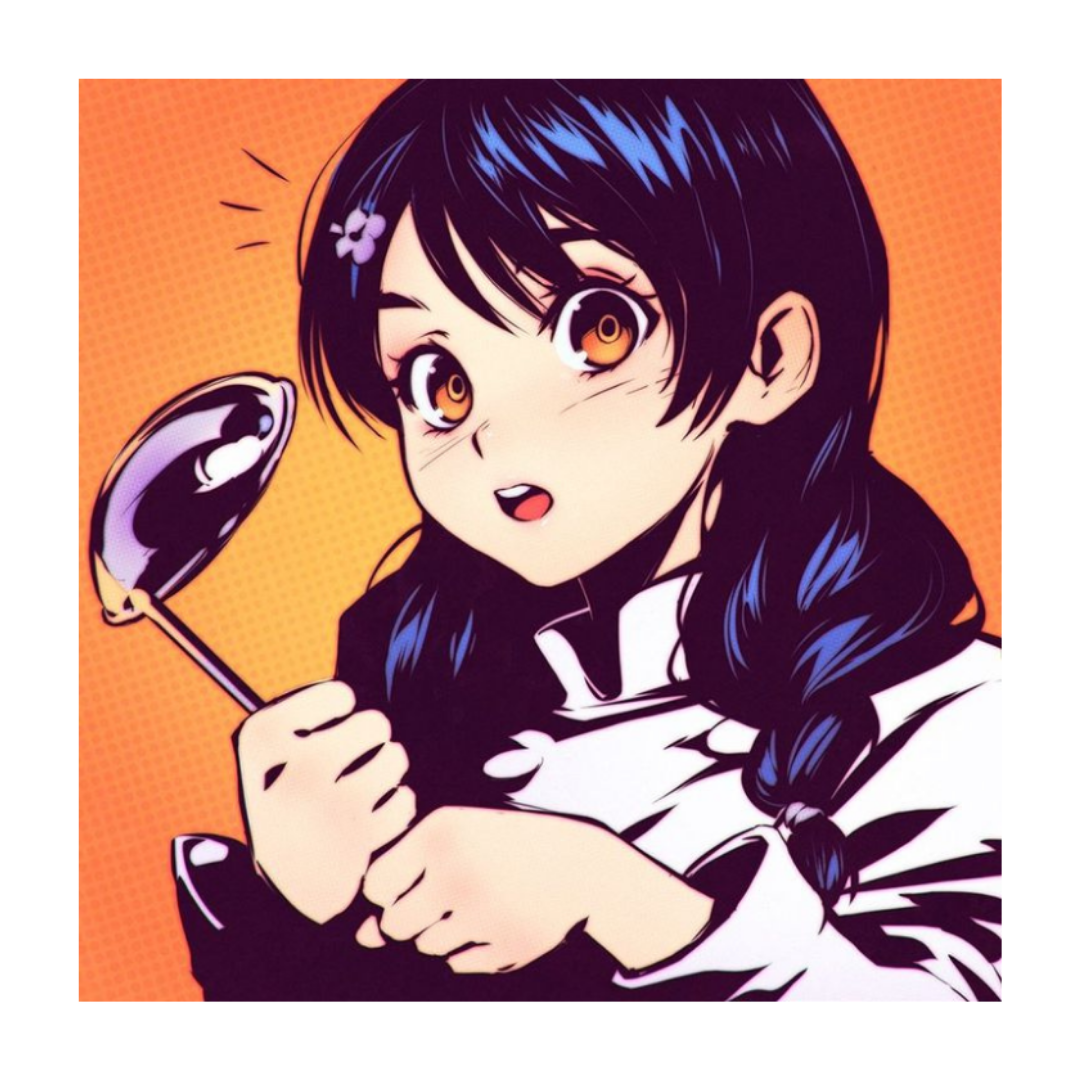 Tadokoro Megumi 5 | Food Wars | Anime Sticker