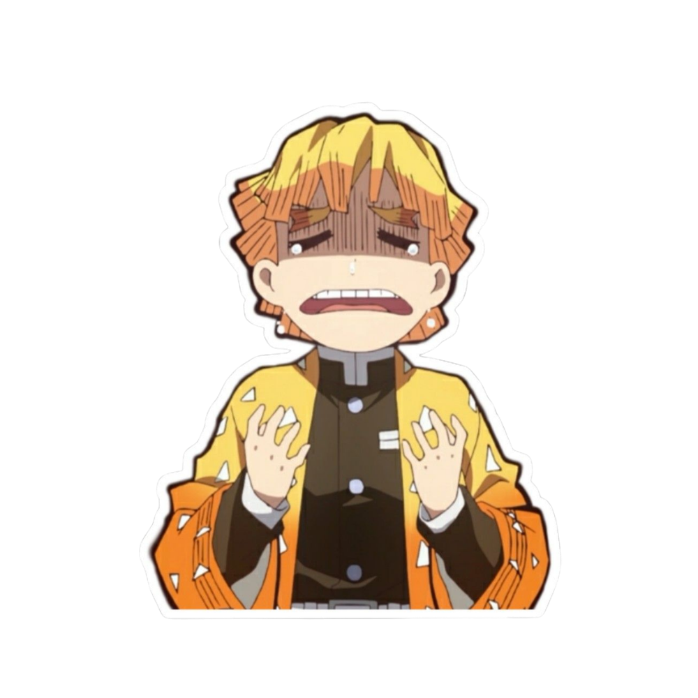 Zenitsu Agatsuma 18 | Premium Anime Sticker | Demon Slayer Edition