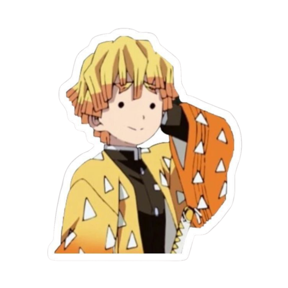 Zenitsu Agatsuma 17 | Premium Anime Sticker | Demon Slayer Edition