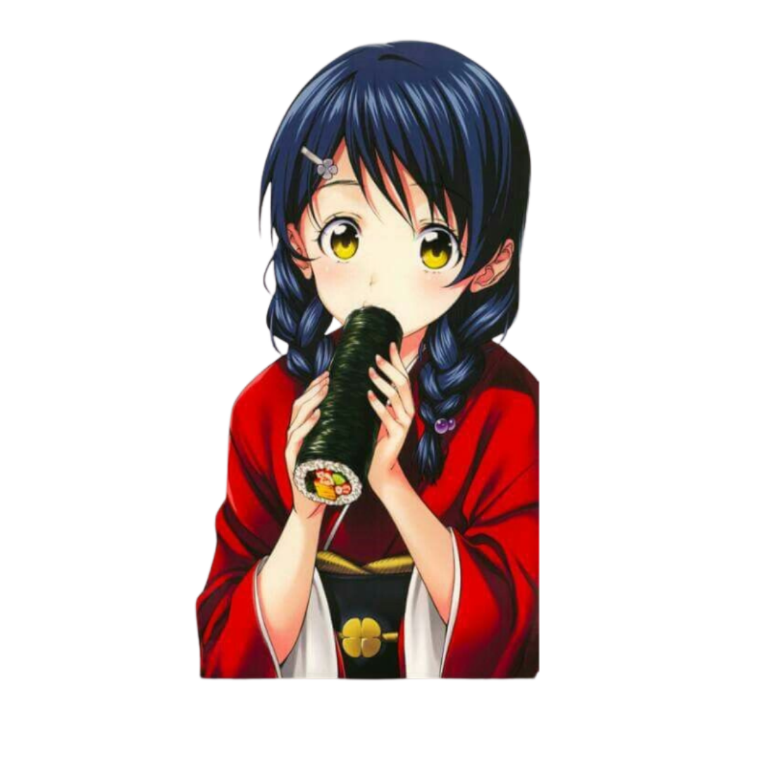 Tadokoro Megumi 7 | Food Wars | Anime Sticker