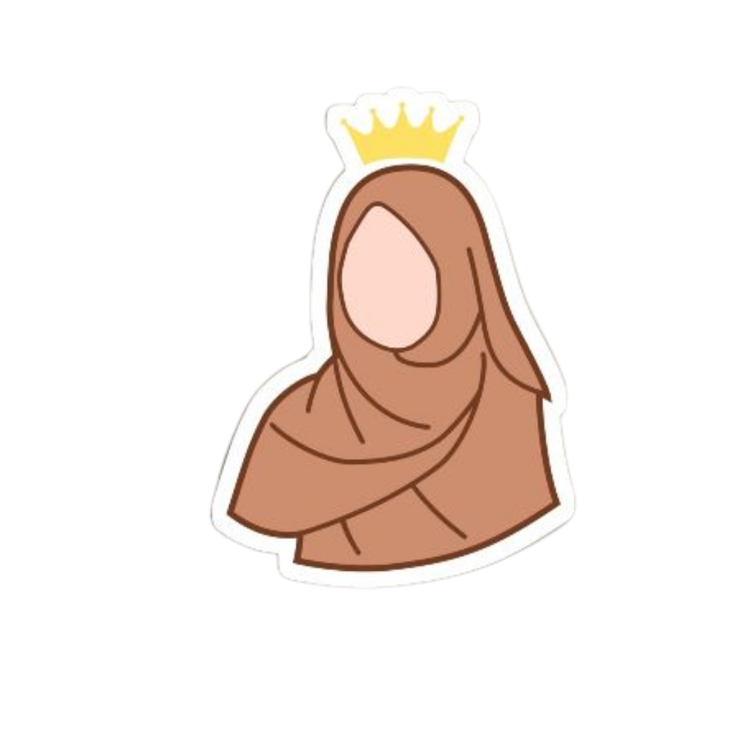 Hijabi Girl 9 Sticker
