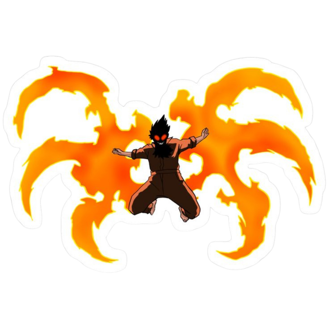 Fire Force Sticker 19 | Action Anime Premium Sticker