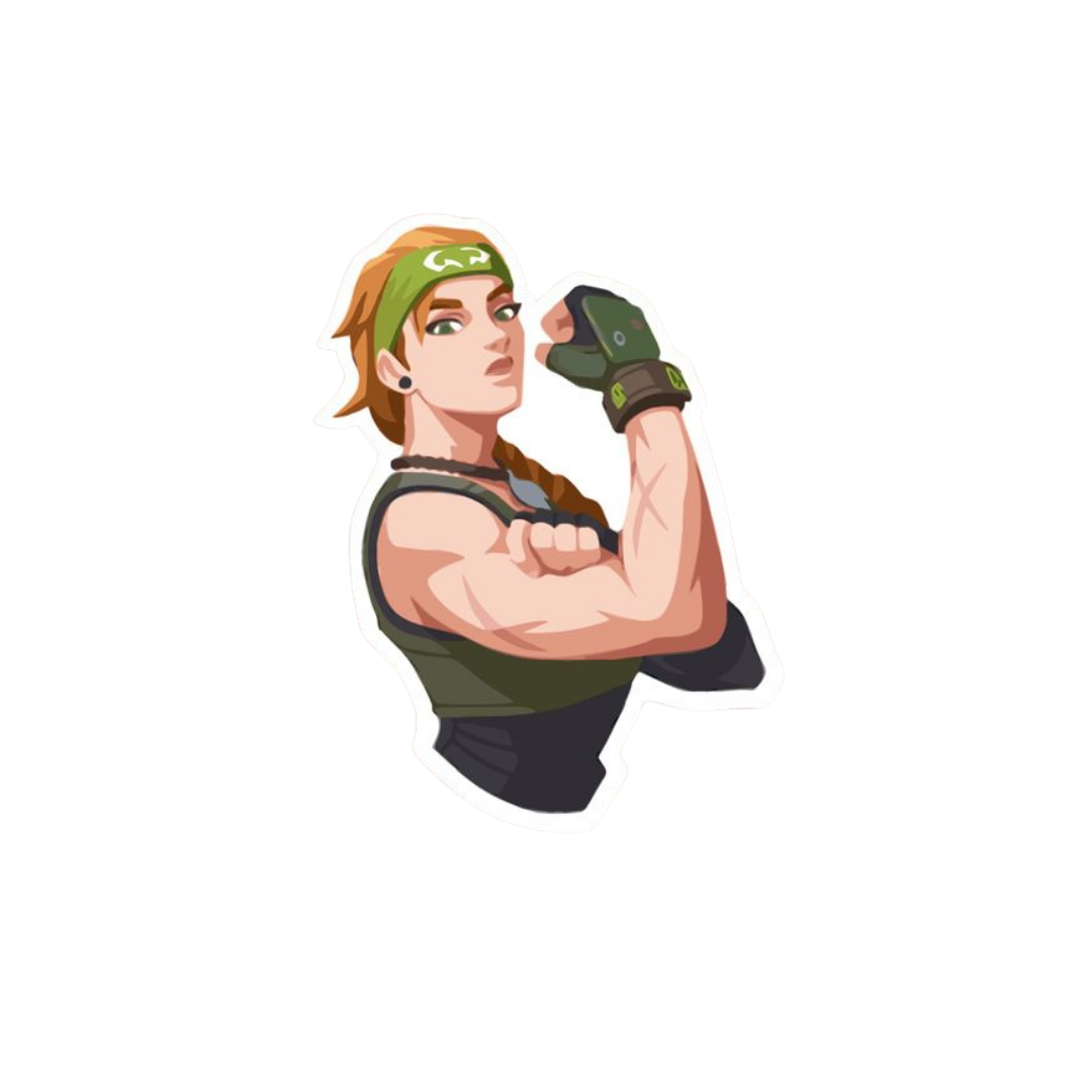 Skye We Can Do It Valorant stickers