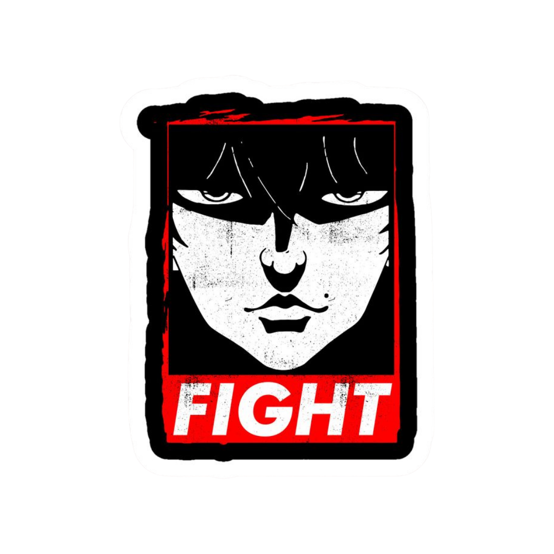 Baki anime stickers Baki