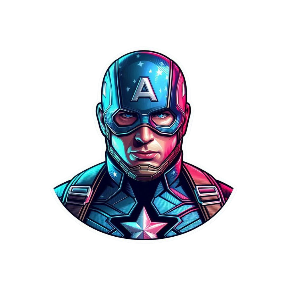 Captain America | Captain America Premium Sticker | Marvel