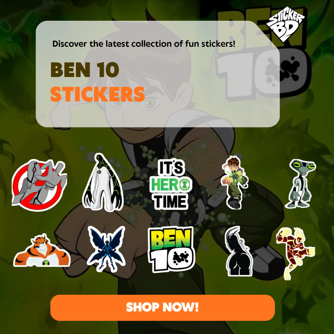 Ben 10 Sticker Bundle – StickerBD