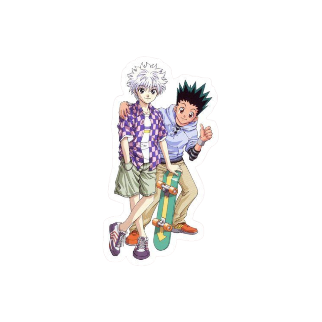 Hunter X Hunter anime stickers Killua and Gon
