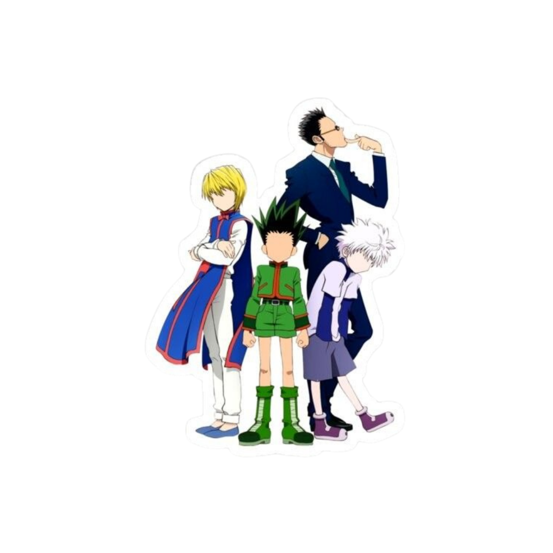 Hunter X Hunter anime stickers Killua Group