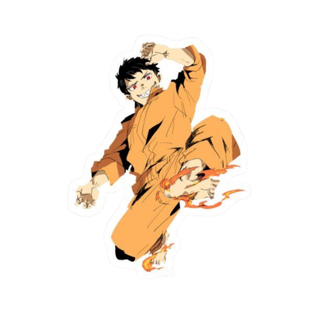 Fire Force Sticker 22 | Action Anime Premium Sticker