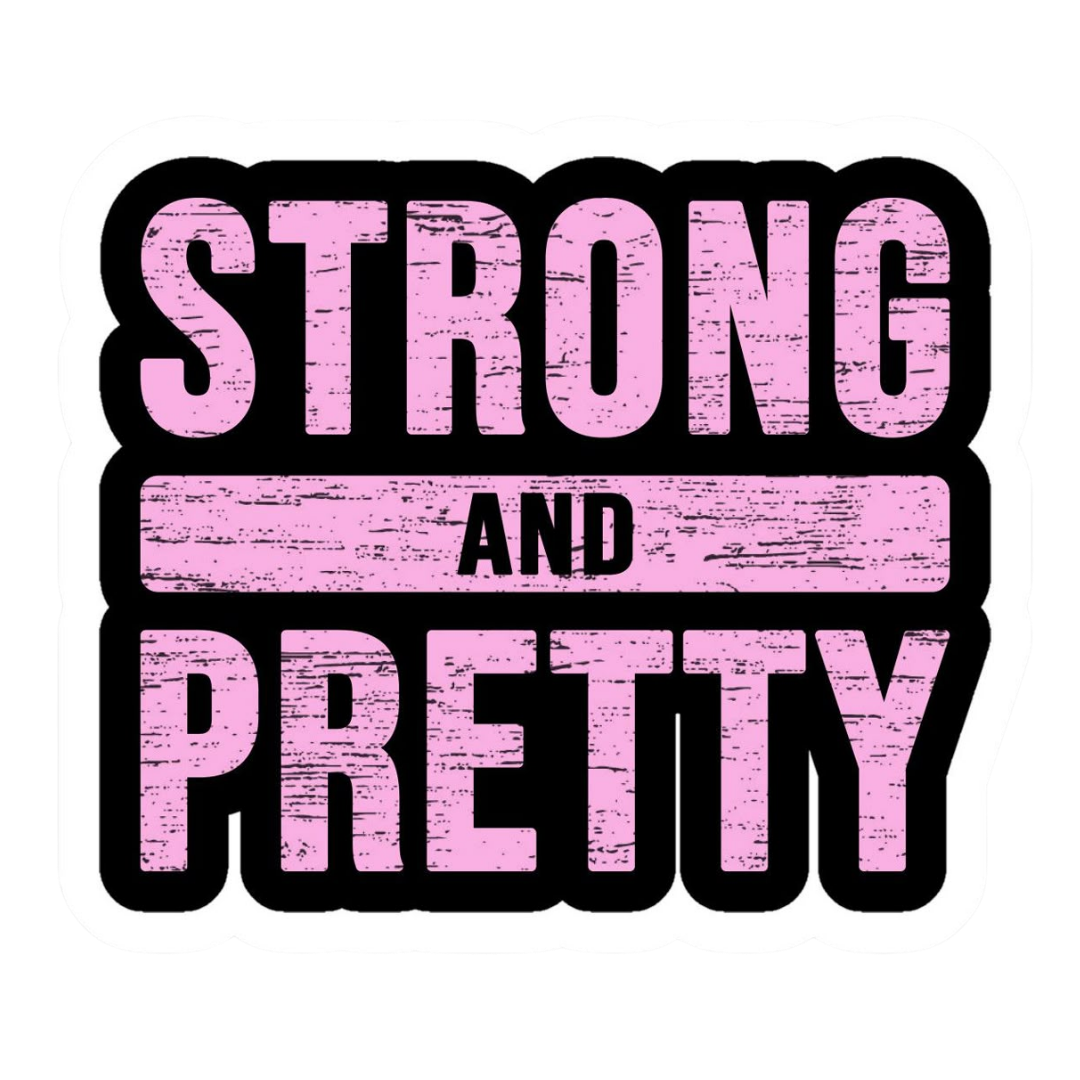 Pink Sticker 24 | Women Pink Barbie Lady | Aesthetic Girl Power Premium Sticker