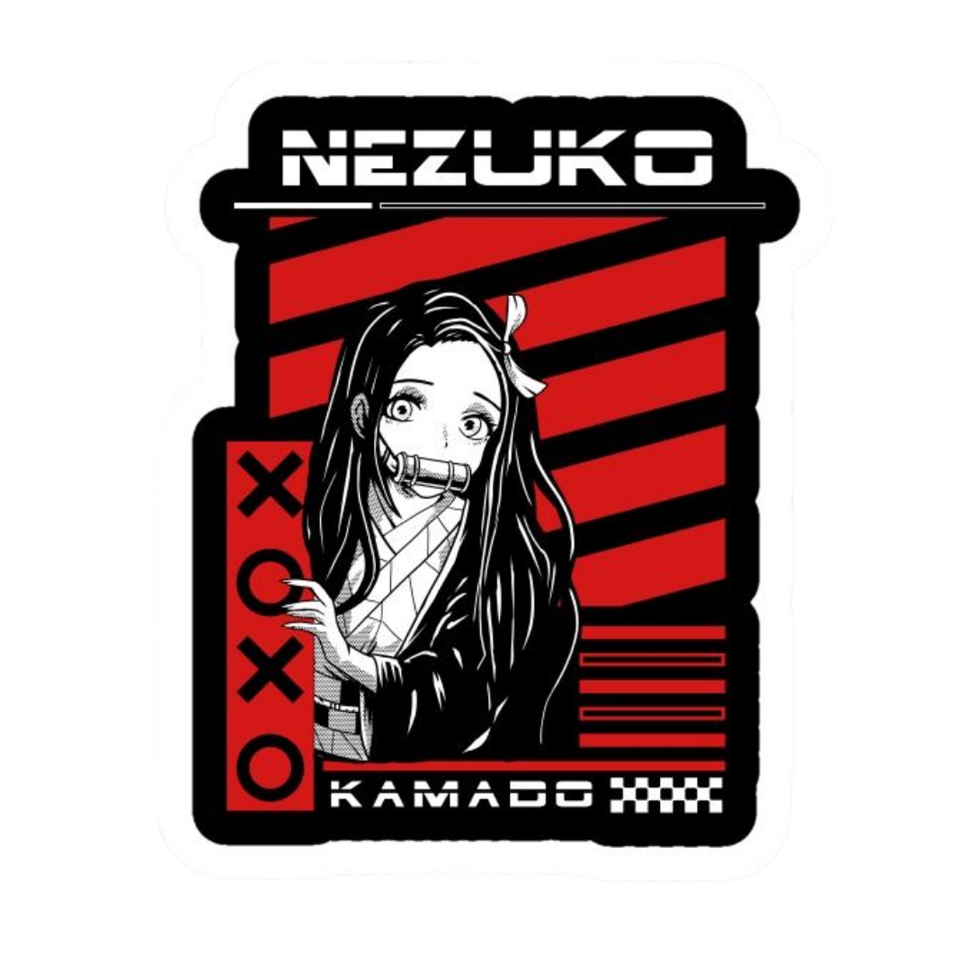 Nezuko Kamado 25 | Demon Slayer Sticker | Anime