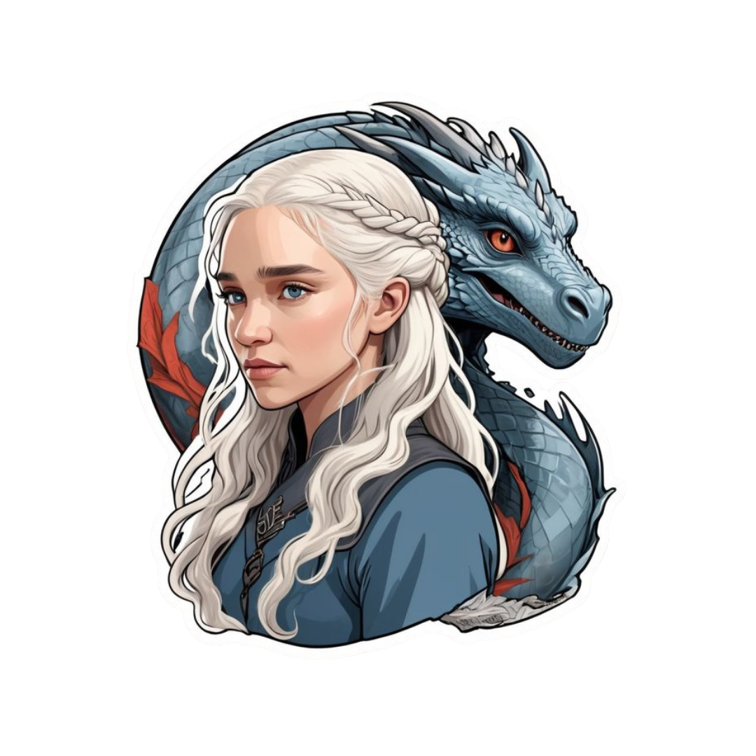 Khaleesi | Game of Thrones Premium Sticker | TV Series