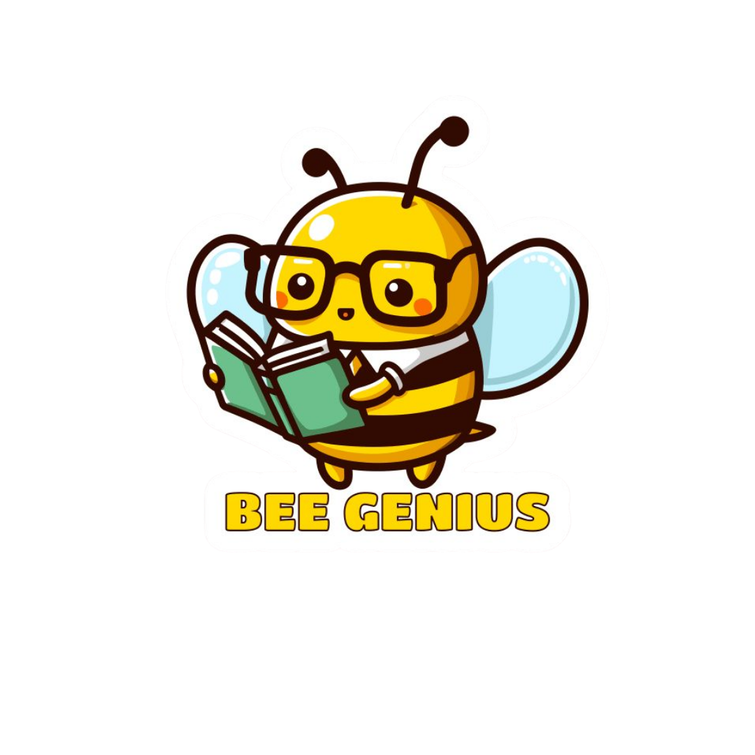 Bee 6 Sticker