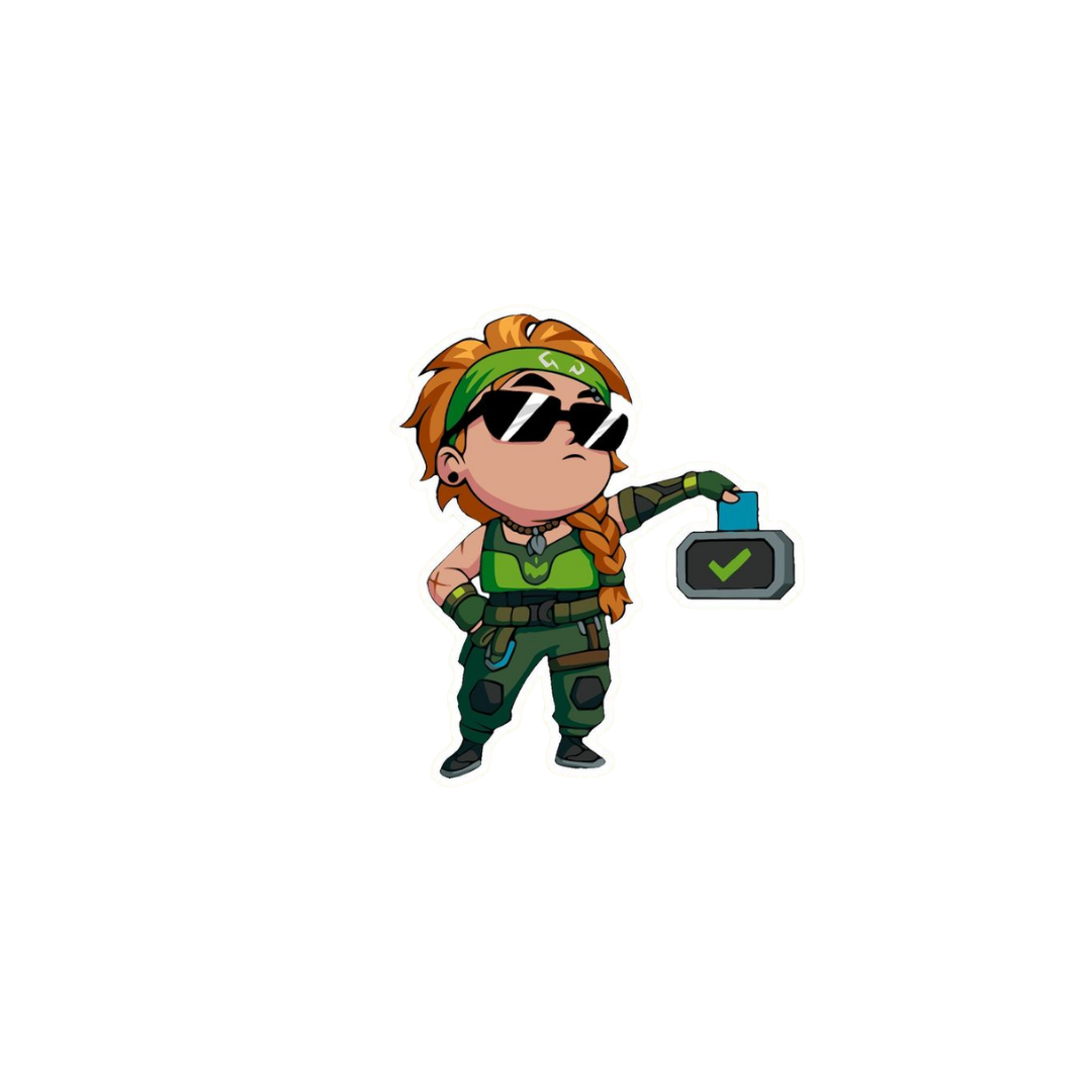 Skye clock out Valorant stickers