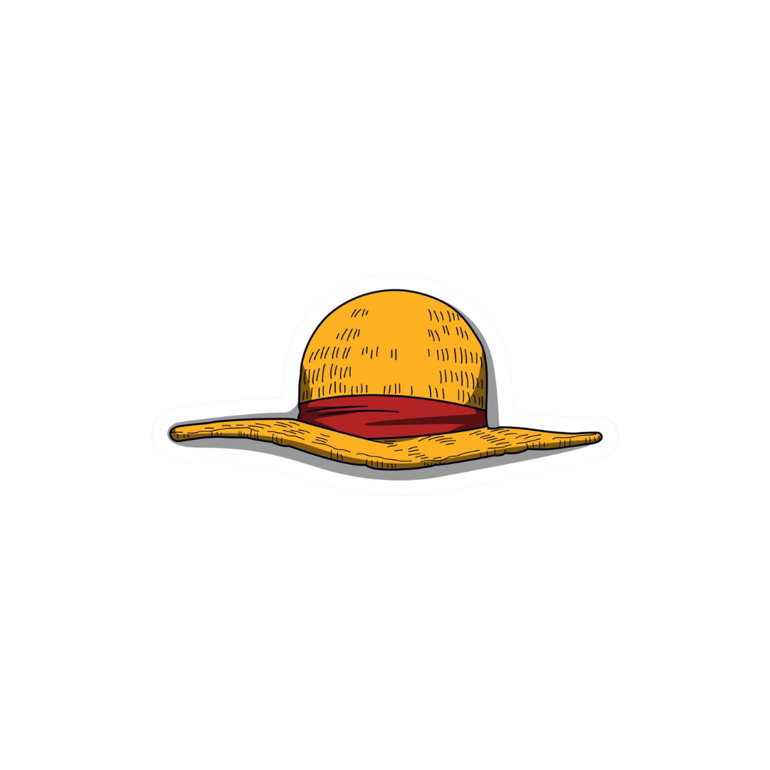Monkey D. Luffy Straw Hat Anime stickers