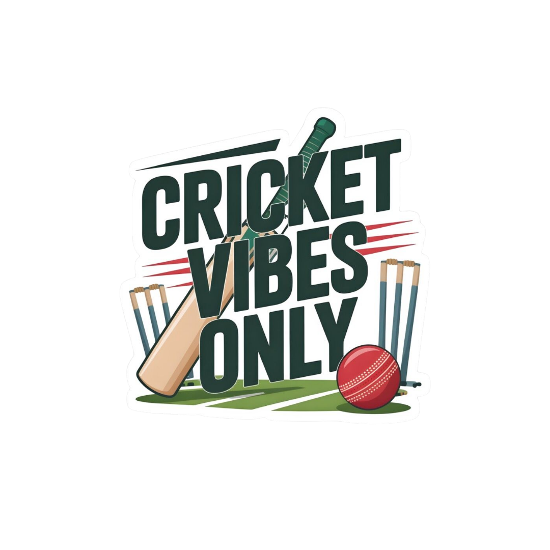 Cricket Lovers Sticker 2