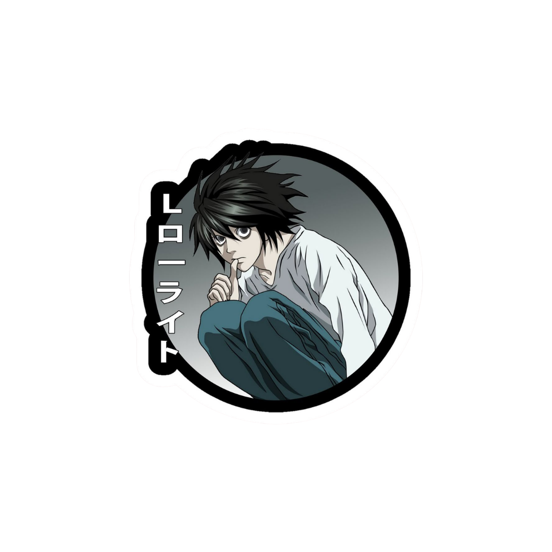 L 2 Death Note Anime Sticker