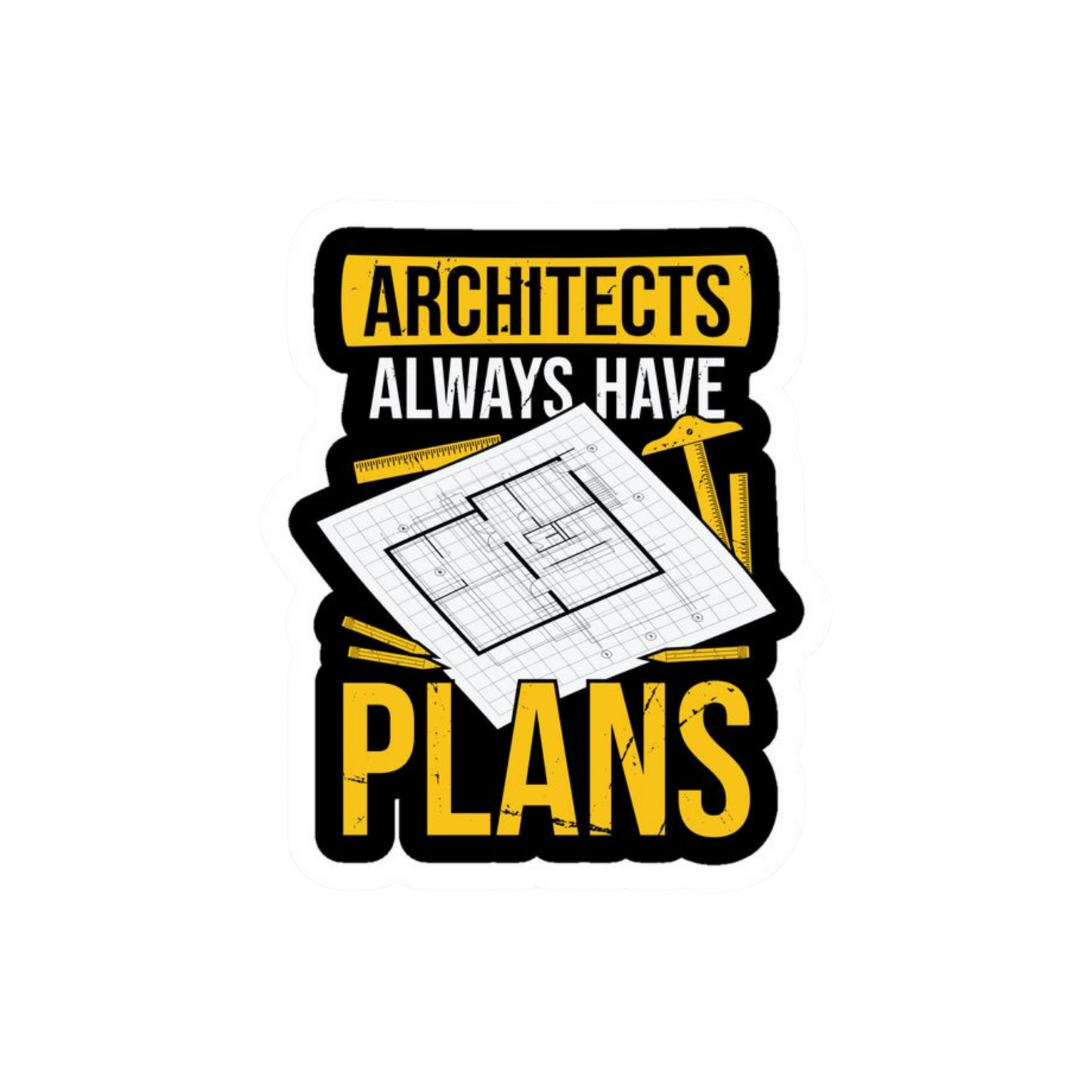 Architecture 8 | Architecture Premium Sticker | Profession Sticker