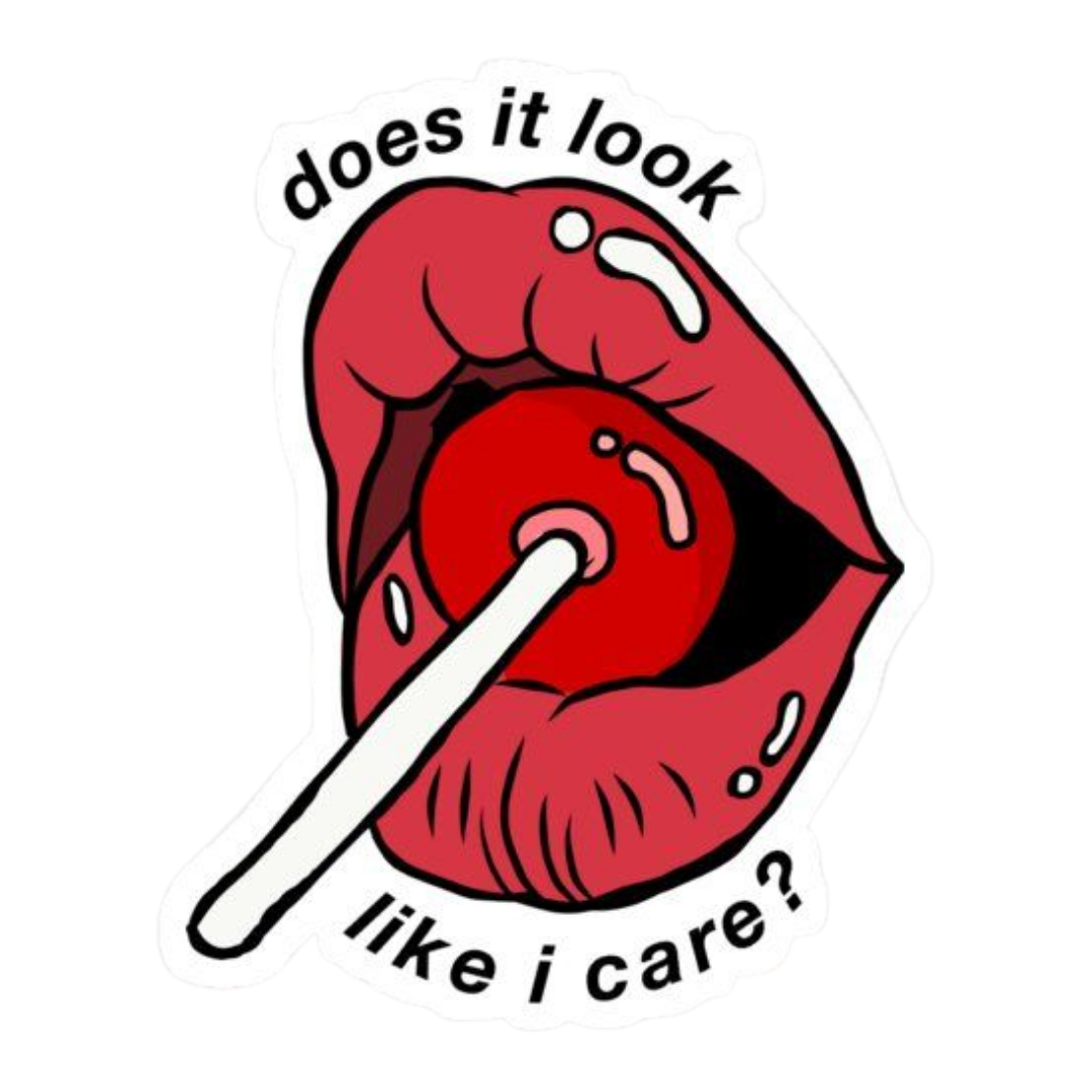 Pink Sticker 39 | Women Pink Barbie Lady | Aesthetic Girl Power Premium Sticker