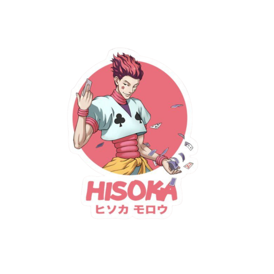 Hunter X Hunter anime stickers Hisoka