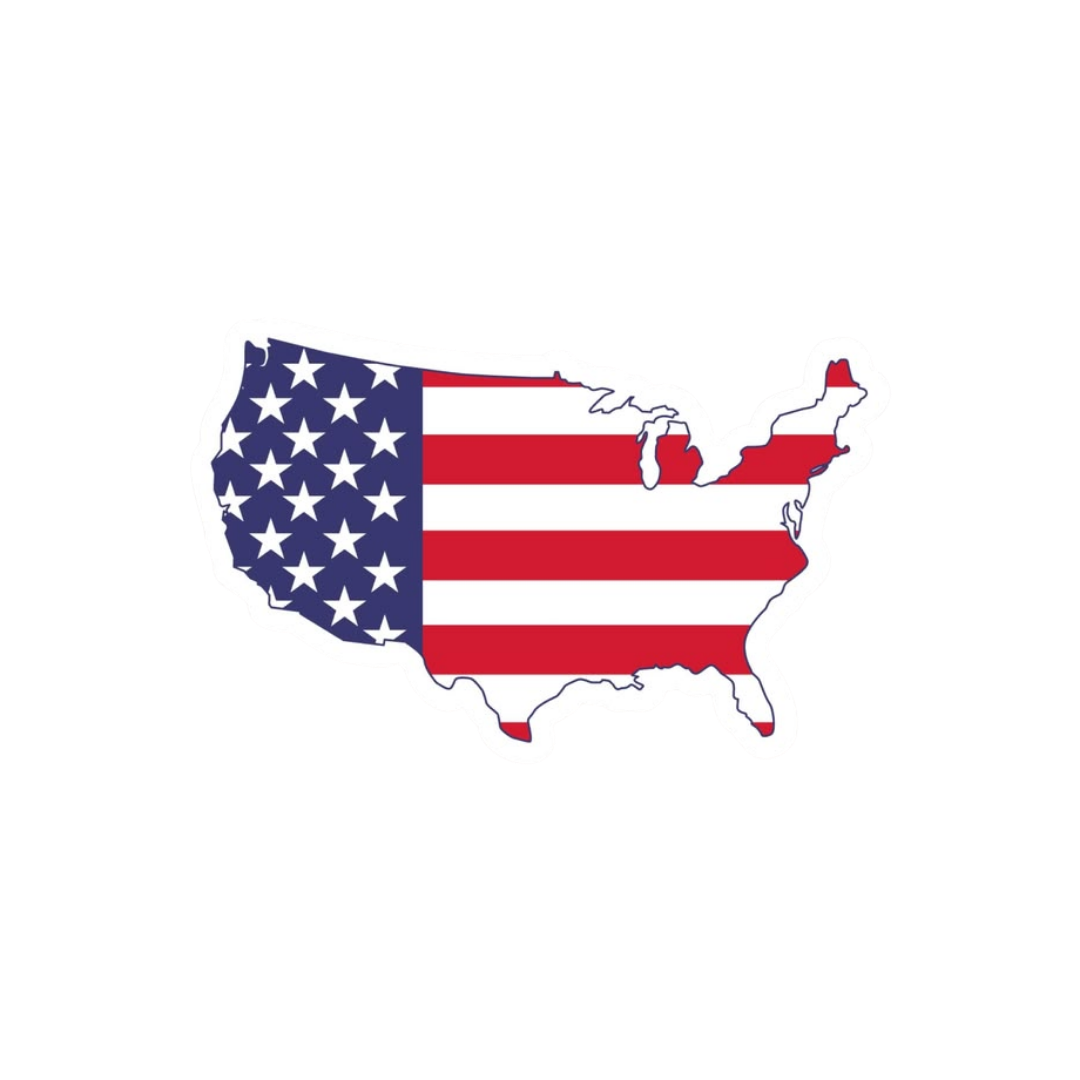 USA 3 | Country Premium Sticker | Country, Flag & Travel Sticker