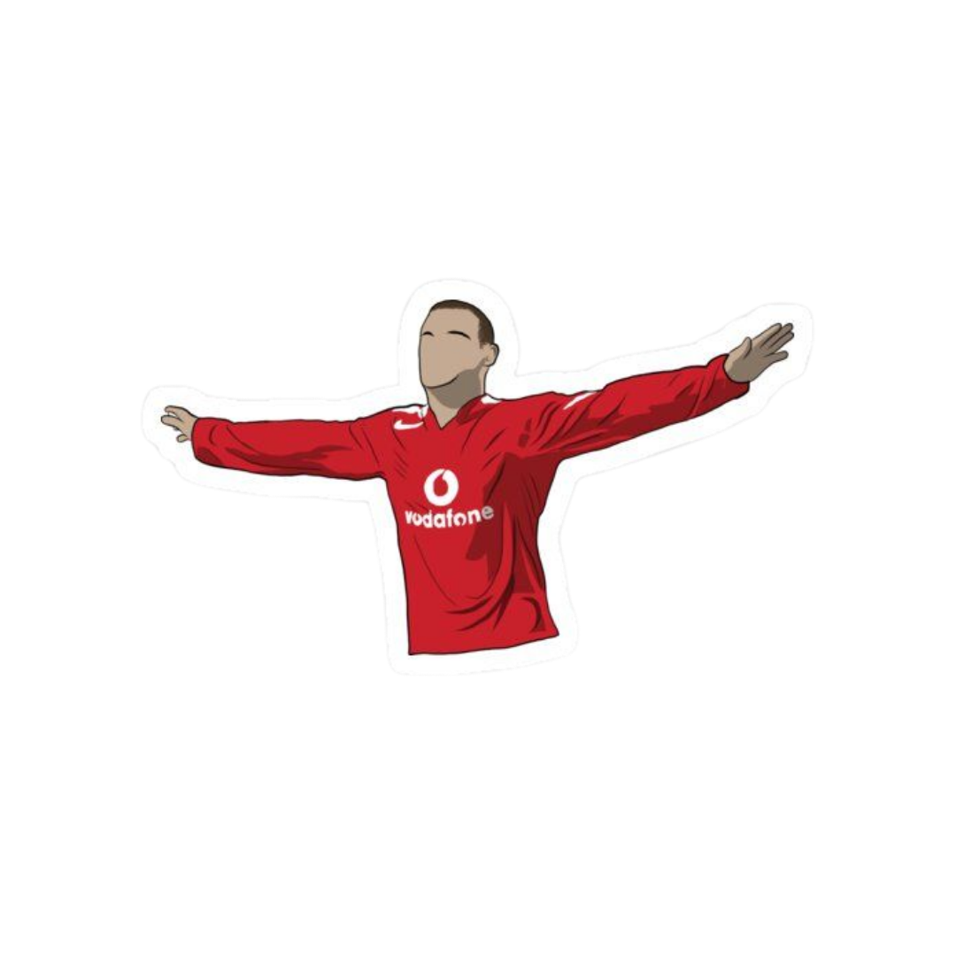 Hall of Rooney | Manchester United Premium Sticker | Football Club